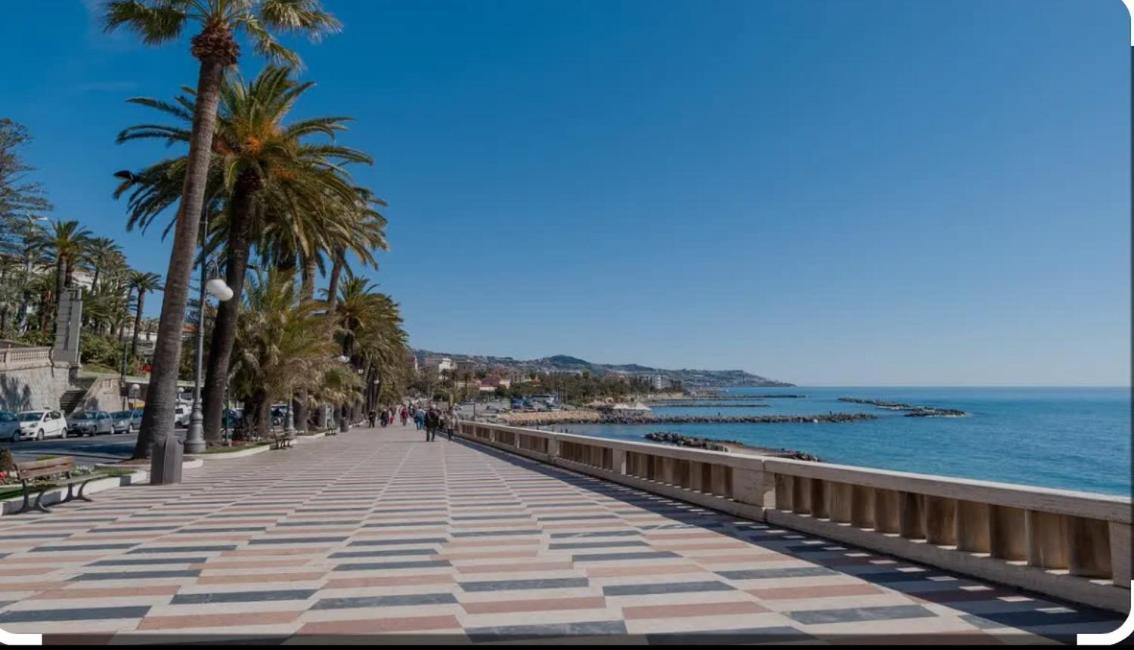 Ampio Appartamento Centrale San Remo Exterior foto
